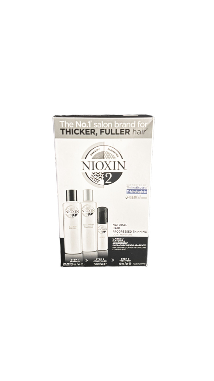 Nioxin System Step1-2- 3-Part Kit for Natural Hair Progressed Thinning